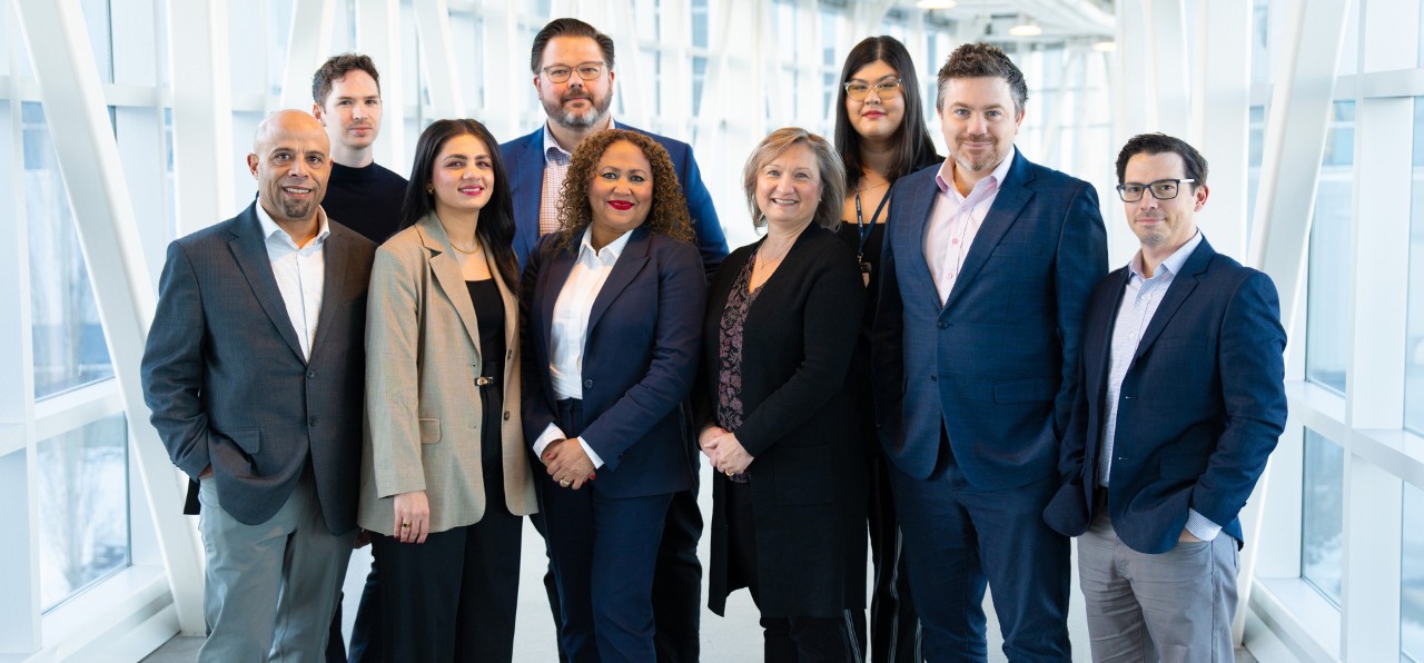 WestJet Cargo team at the campus