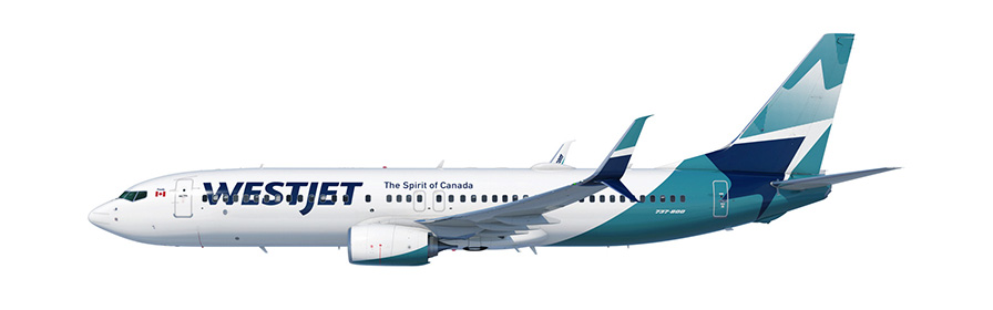WestJet Boeing 737-800