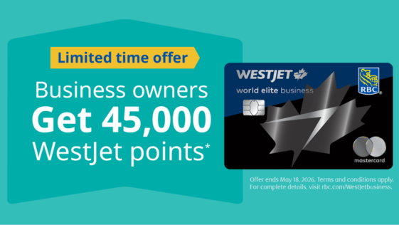 WestJet MasterCard for Business